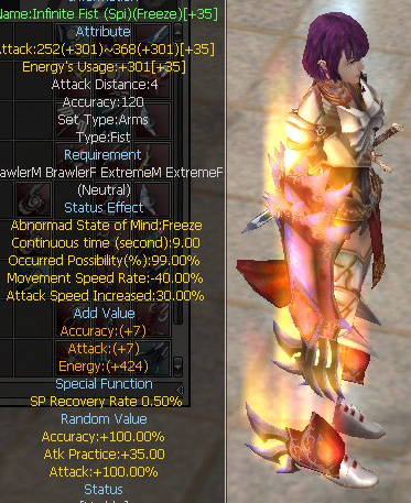 Infinite Fist (Spi)(Freeze)