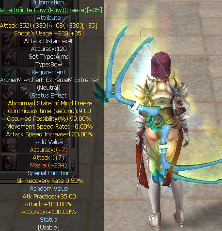 Infinite Bow (Pow)(Freeze)