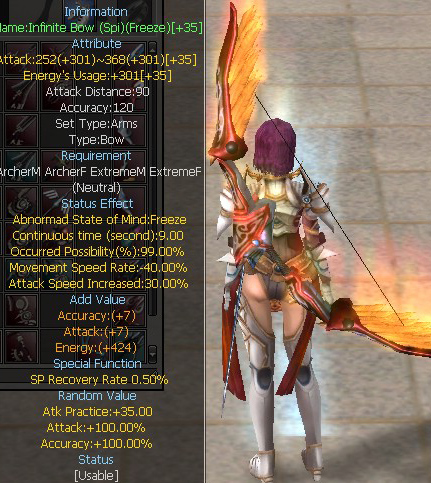 Infinite Bow (Spi)(Freeze)