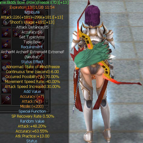 Biddy Bow (Pow)(Freeze)(7D)