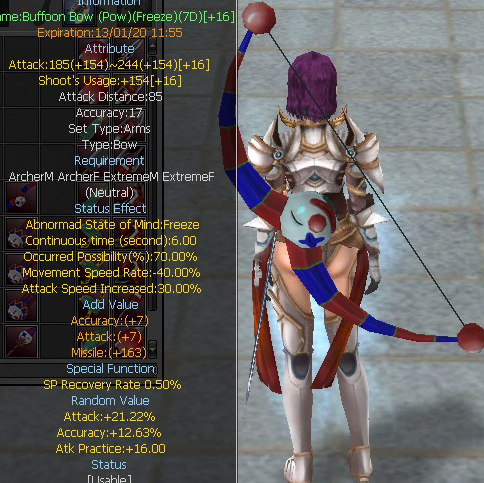 Buffoon Bow (Pow)(Freeze)(7D)