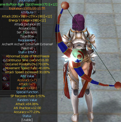 Buffoon Bow (Spi)(Freeze)(7D)