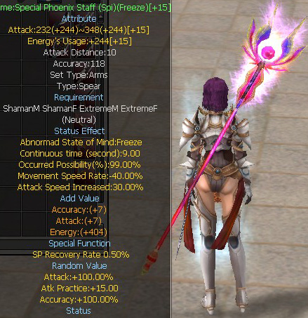 Special Phoenix Staff (Spi)(Freeze)