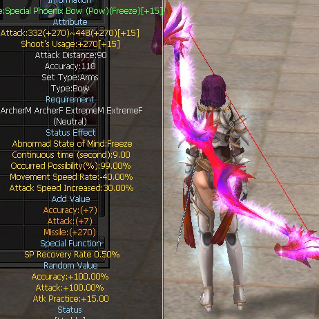 Special Phoenix Bow (Pow)(Freeze)