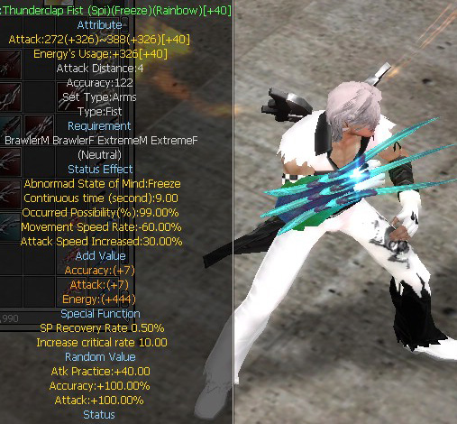 Thunderclap Fist (Spi)(Freeze)(Rainbow)