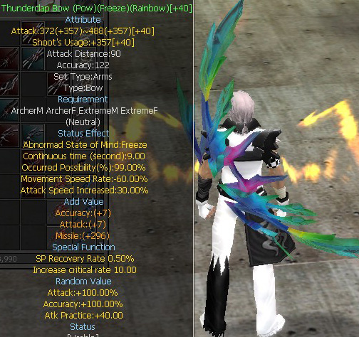 Thunderclap Bow (Pow)(Freeze)(Rainbow)