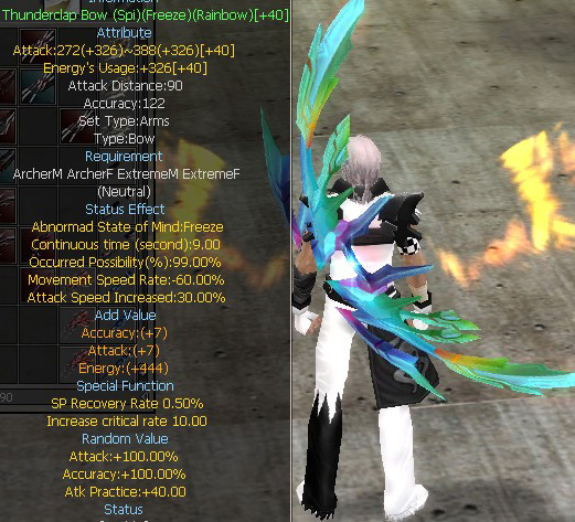 Thunderclap Bow (Spi)(Freeze)(Rainbow)