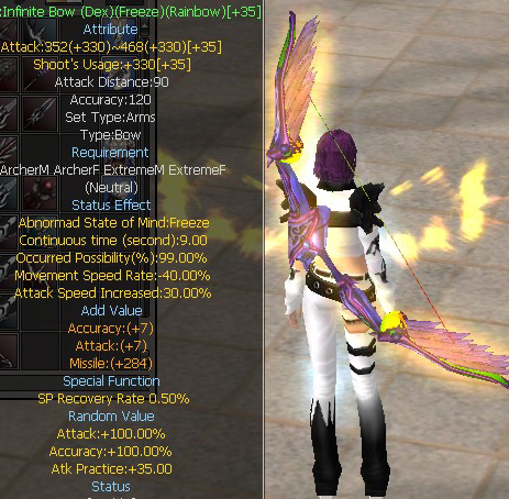 Infinite Bow (Dex)(Freeze)(Rainbow)