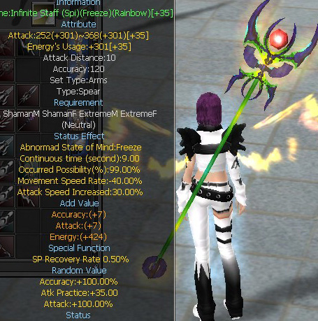 Infinite Staff (Spi)(Freeze)(Rainbow)