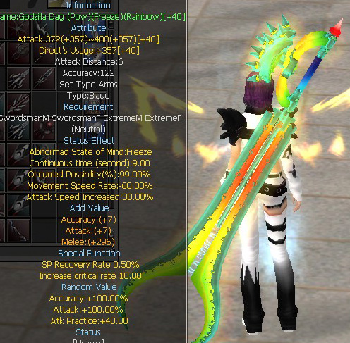 Godzilla Dag (Pow)(Freeze)(Rainbow)