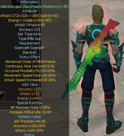 Electron gun (Spi)(Freeze)(Rainbow)