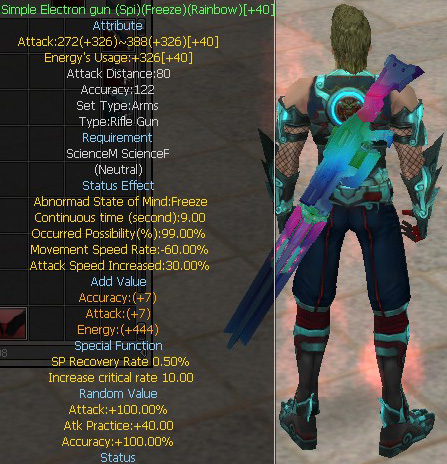 Simple Electron gun (Spi)(Freeze)(Rainbow)