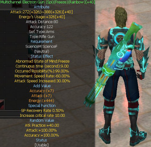 Multichannel Electron Gun (Spi)(Freeze)(Rainbow)