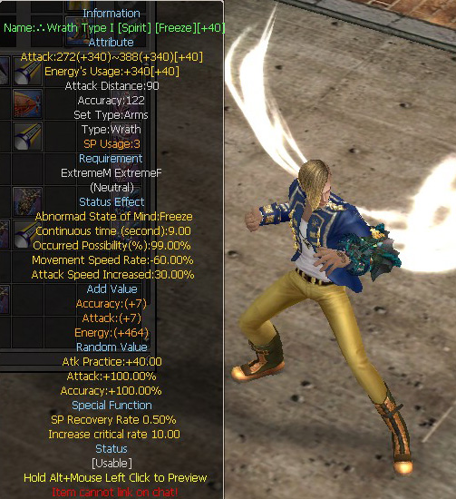 ?Wrath Type I [Spirit] [Freeze]