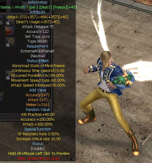 ?Wrath Type J [Direct] [Freeze]