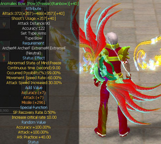 Anomalies Bow (Pow)(Freeze)(Rainbow)