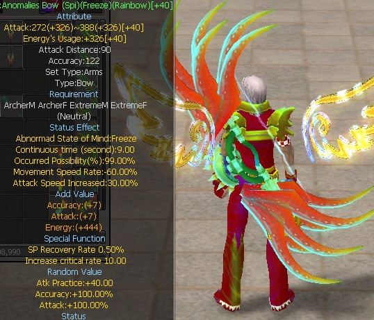 Anomalies Bow (Spi)(Freeze)(Rainbow)