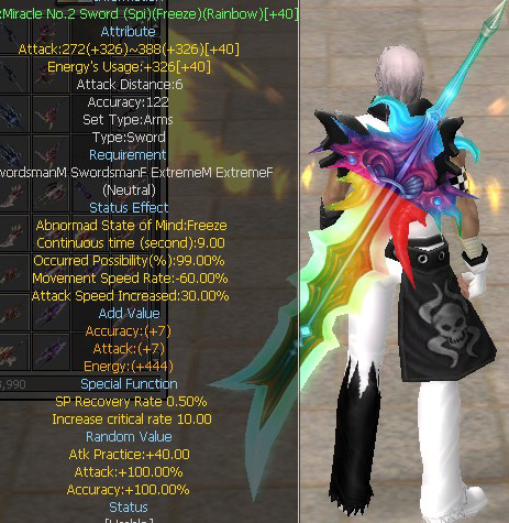 Miracle No.2 Sword (Spi)(Freeze)(Rainbow)