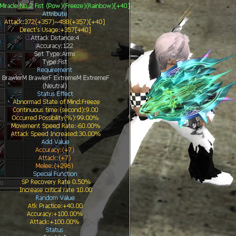 Miracle No.2 Fist (Pow)(Freeze)(Rainbow)