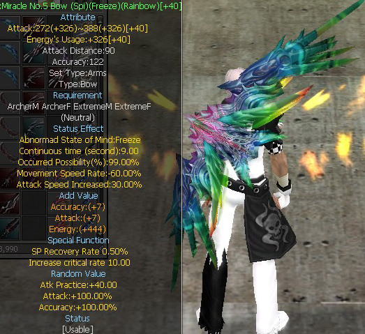 Miracle No.5 Bow (Spi)(Freeze)(Rainbow)