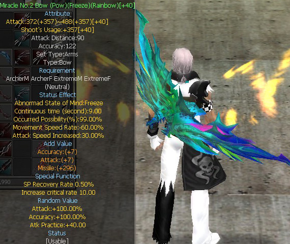 Miracle No.2 Bow (Pow)(Freeze)(Rainbow)