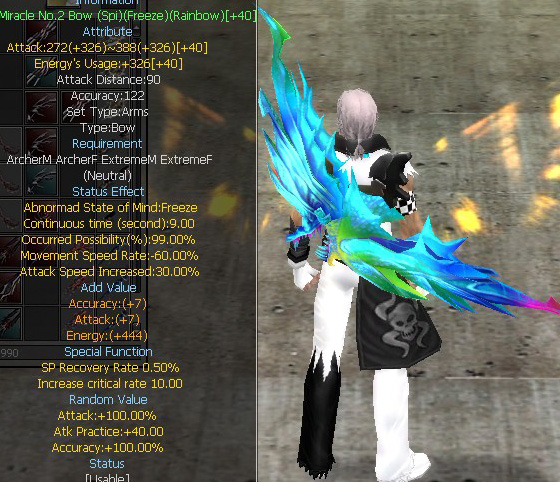 Miracle No.2 Bow (Spi)(Freeze)(Rainbow)