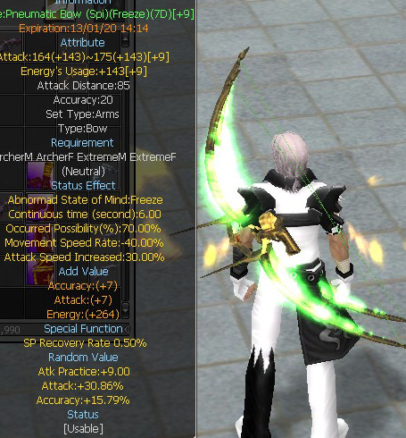 Pneumatic Bow (Spi)(Freeze)(7D)Box