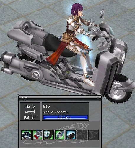 Active Scooter Part B Set[7D]