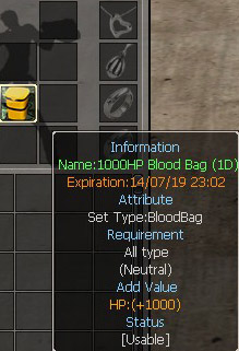 1000HP Blood Bag (1D) Box