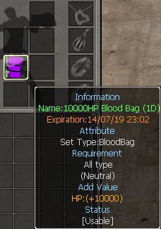 10000HP Blood Bag (1D) Box